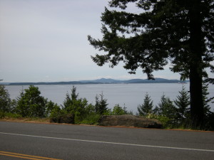 Lookout from the Chuckanut Drive