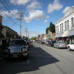 5 pm on the Main Drag in La Conner, WA