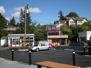 View of Marion's Bistro, La Conner, WA