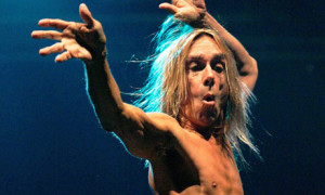 Iggy Pop on Stage